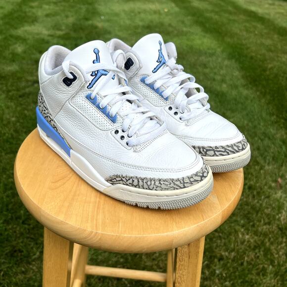 Jordan Other - Size 8.5 - Nike Air Jordan 3 Retro UNC Men's Shoes - Ships Now